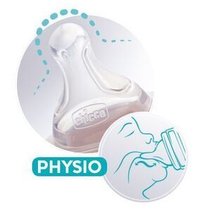 Tetina physio 6m+ 2unidad para well-being / perfect5 chicco