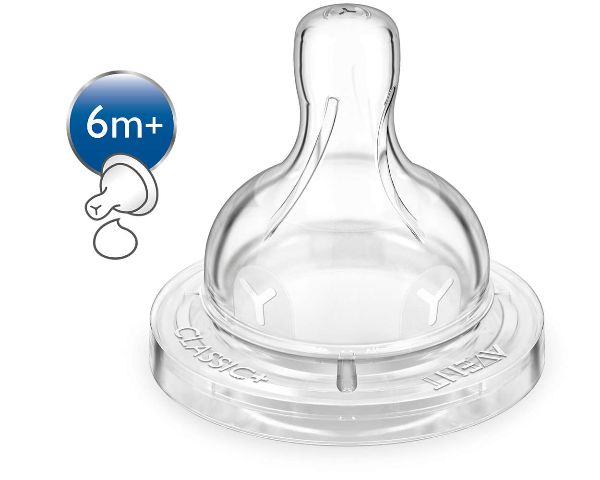 Tetina anti-colic 6m+ 2unidad philips avent